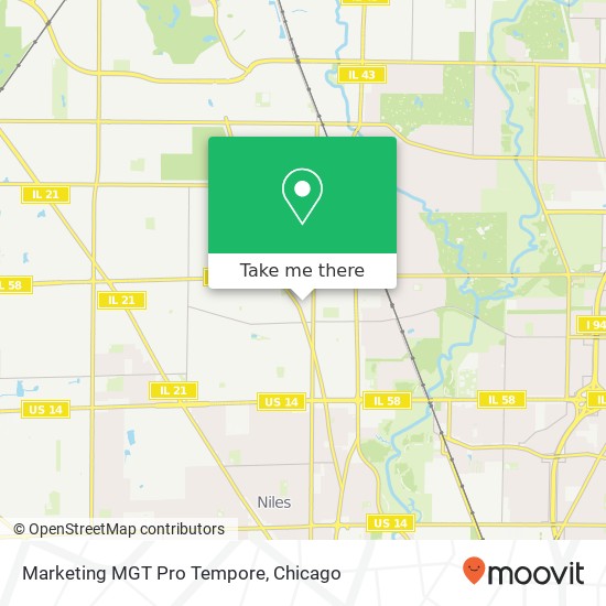 Marketing MGT Pro Tempore map