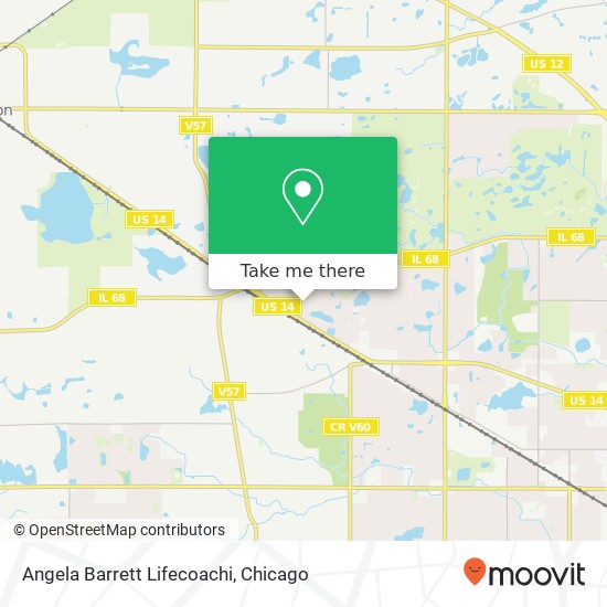 Mapa de Angela Barrett Lifecoachi