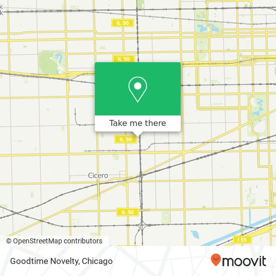 Mapa de Goodtime Novelty