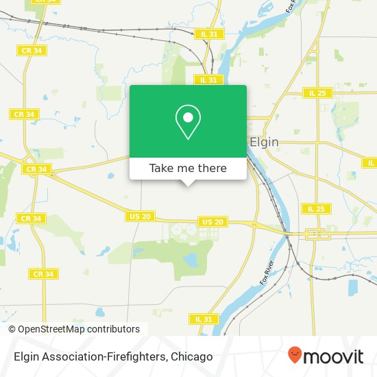 Mapa de Elgin Association-Firefighters