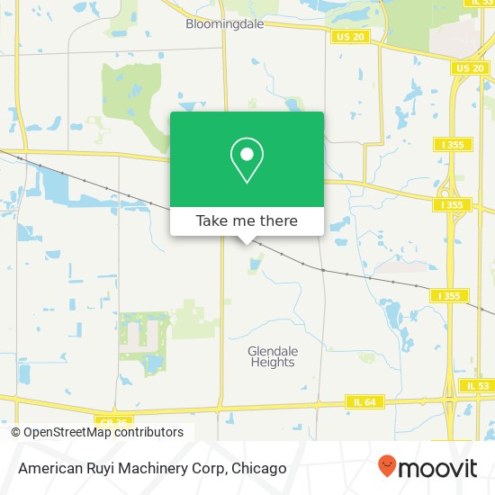 American Ruyi Machinery Corp map