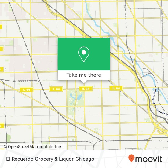 El Recuerdo Grocery & Liquor map