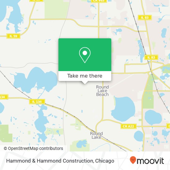 Mapa de Hammond & Hammond Construction