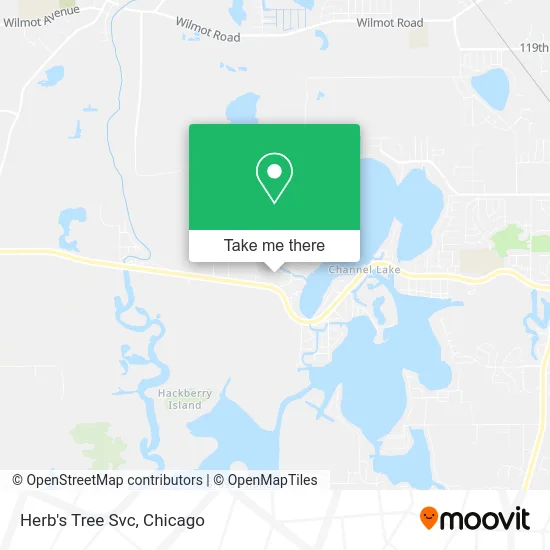 Herb's Tree Svc map