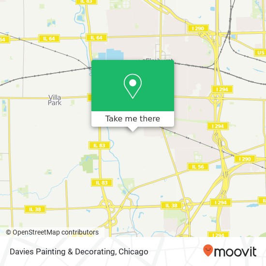 Davies Painting & Decorating map