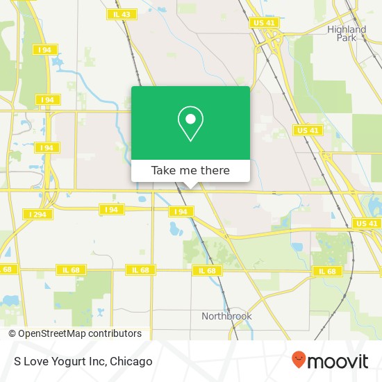 S Love Yogurt Inc map