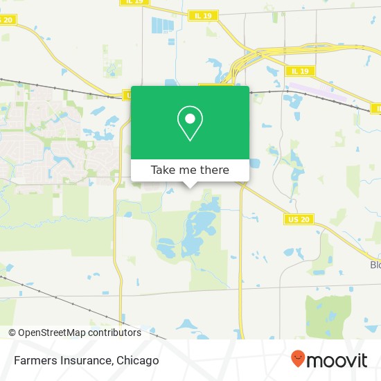 Farmers Insurance map
