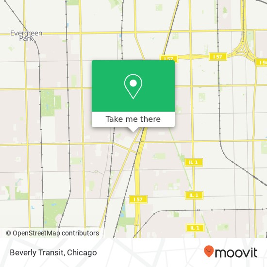 Beverly Transit map