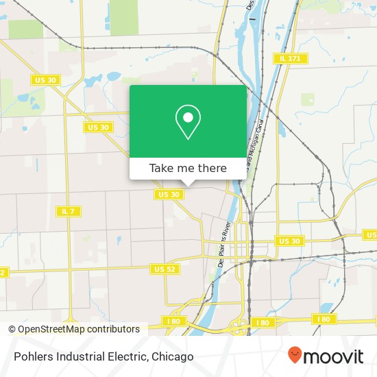 Mapa de Pohlers Industrial Electric