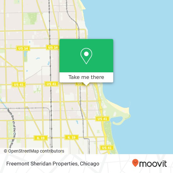 Freemont Sheridan Properties map