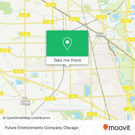 Future Environments Company map