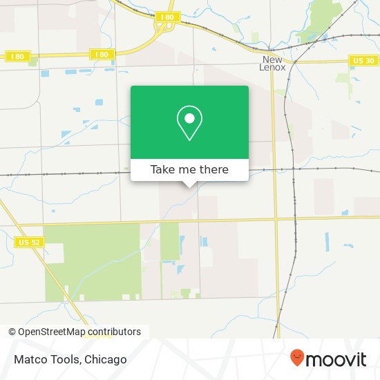 Matco Tools map