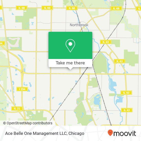 Mapa de Ace Belle One Management LLC