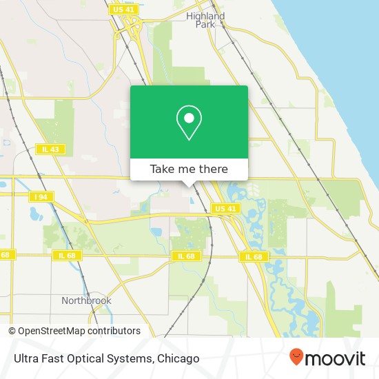 Mapa de Ultra Fast Optical Systems