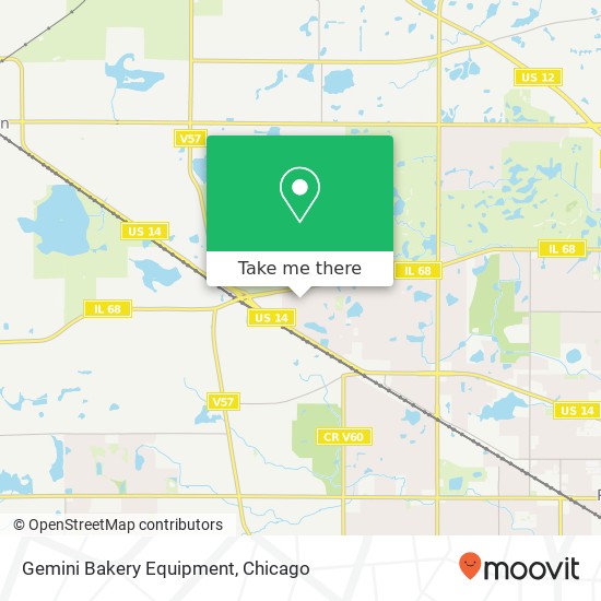 Gemini Bakery Equipment map
