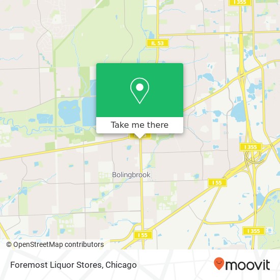 Foremost Liquor Stores map