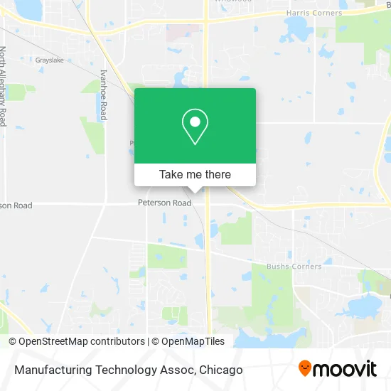 Manufacturing Technology Assoc map