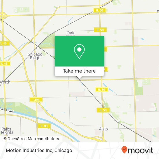 Motion Industries Inc map