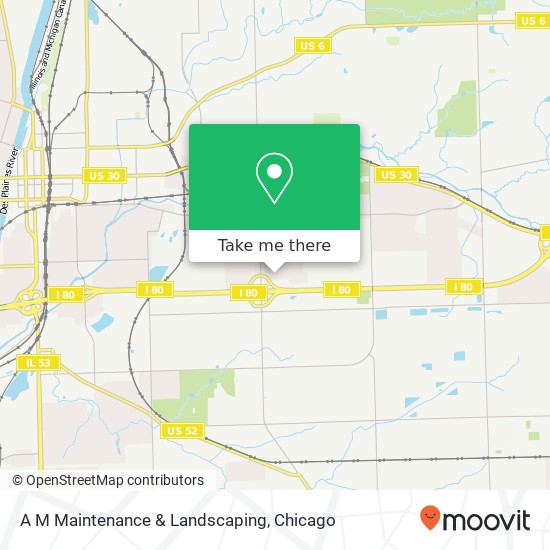 A M Maintenance & Landscaping map