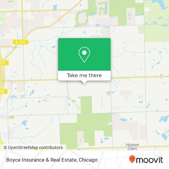 Mapa de Boyce Insurance & Real Estate