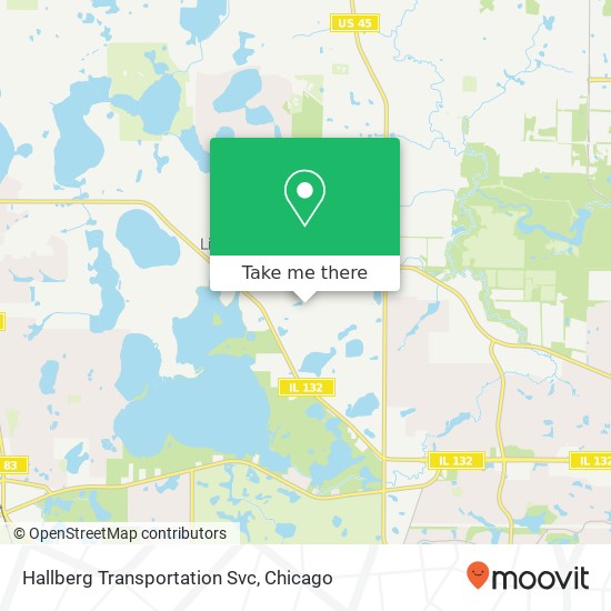 Mapa de Hallberg Transportation Svc