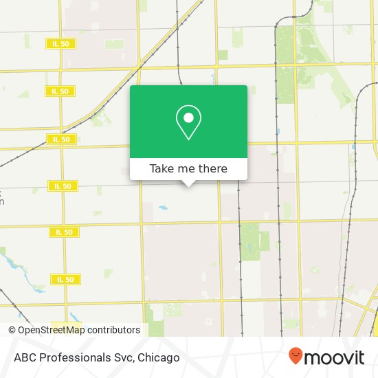 ABC Professionals Svc map