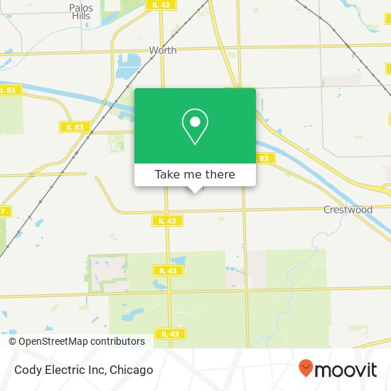 Cody Electric Inc map