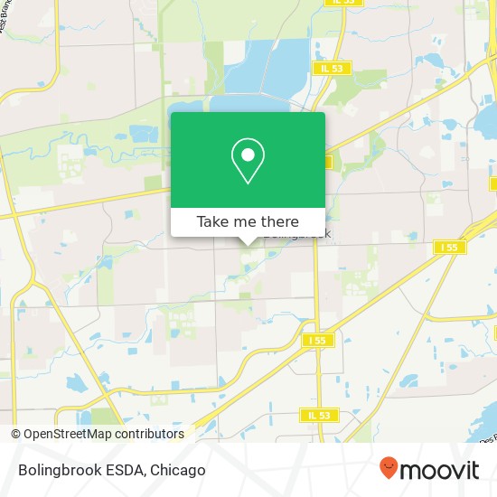 Bolingbrook ESDA map