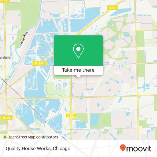 Quality House Works map