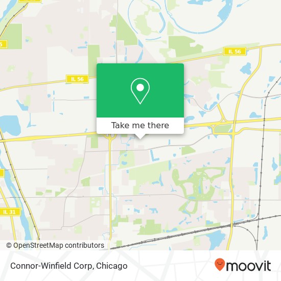 Mapa de Connor-Winfield Corp
