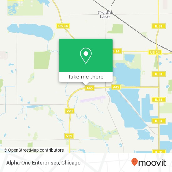 Mapa de Alpha-One Enterprises