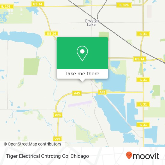 Tiger Electrical Cntrctng Co map