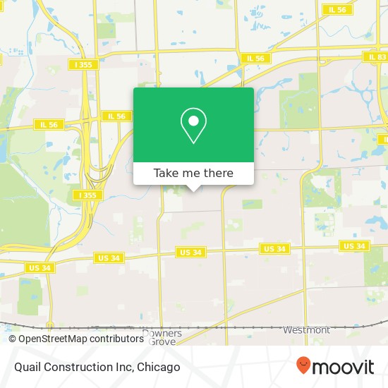 Quail Construction Inc map