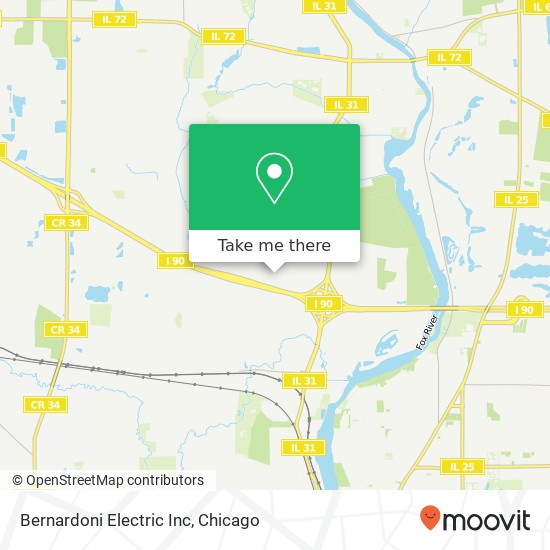 Bernardoni Electric Inc map