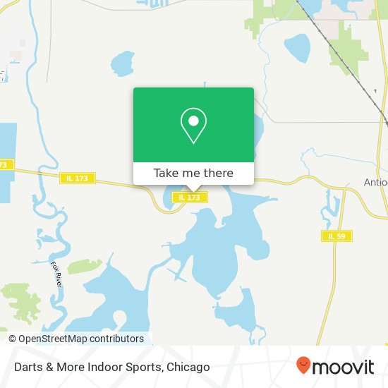 Darts & More Indoor Sports map