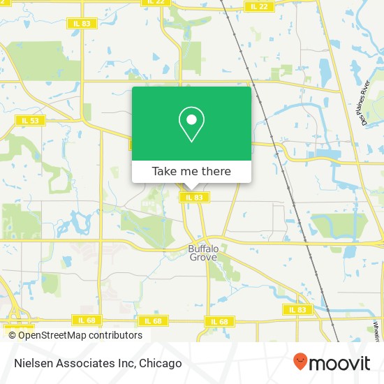 Nielsen Associates Inc map