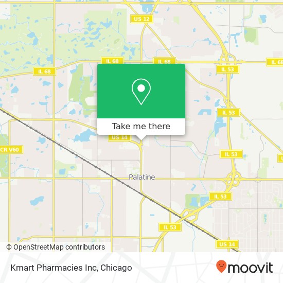Mapa de Kmart Pharmacies Inc