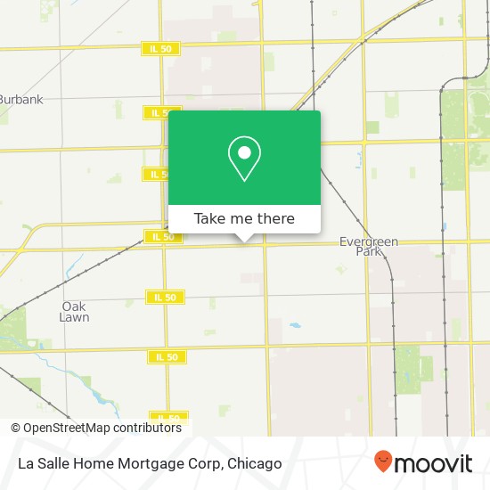 La Salle Home Mortgage Corp map