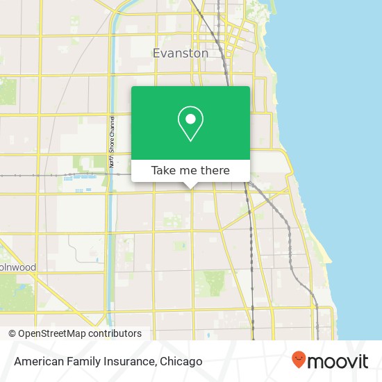 American Family Insurance map