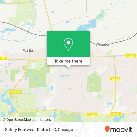 Safety Footwear Distrs LLC map