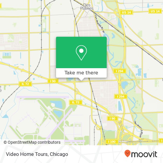 Video Home Tours map