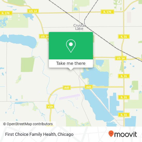 Mapa de First Choice Family Health