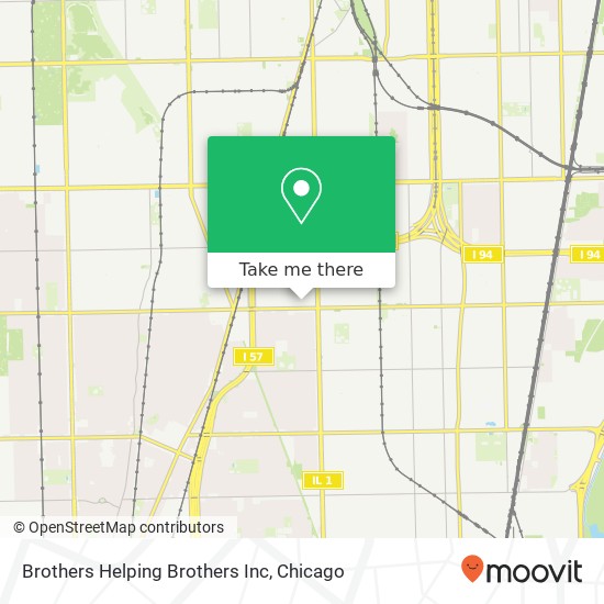 Brothers Helping Brothers Inc map