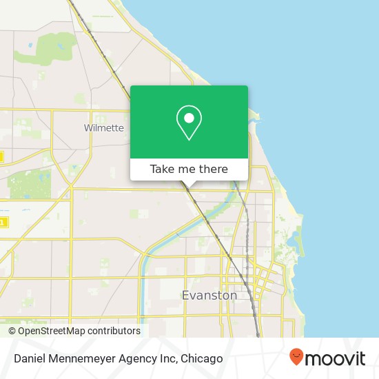 Daniel Mennemeyer Agency Inc map