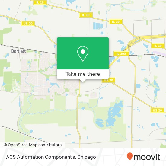 ACS Automation Component's map