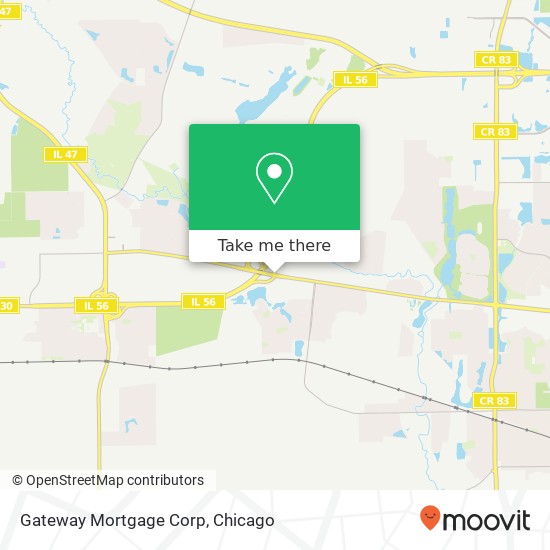 Mapa de Gateway Mortgage Corp