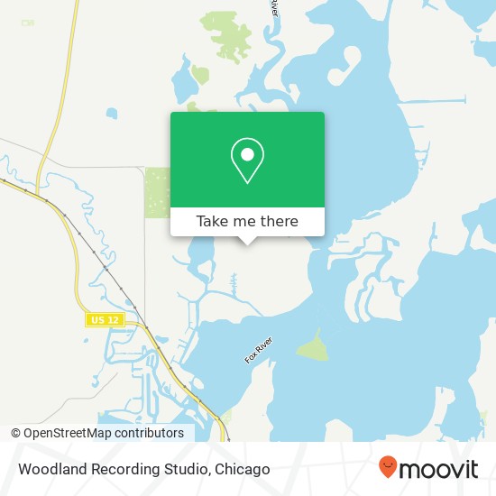 Woodland Recording Studio map