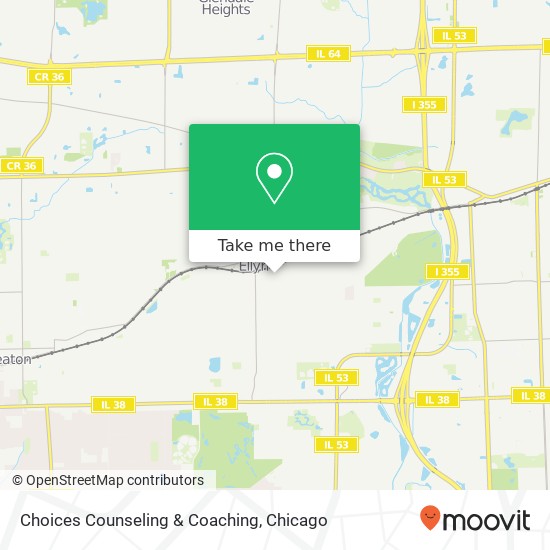 Choices Counseling & Coaching map