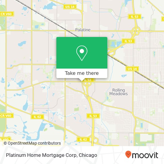Platinum Home Mortgage Corp map