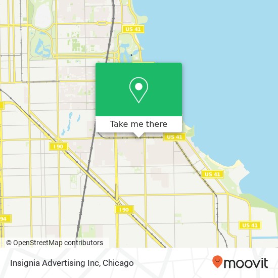 Insignia Advertising Inc map